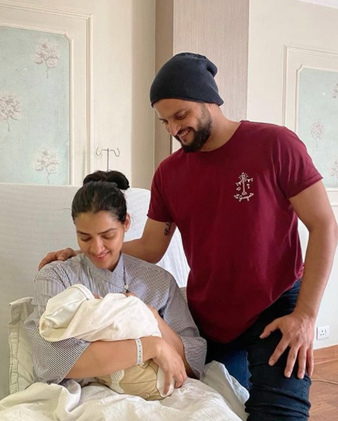 Suresh Raina and Priyanka Chaudhary Raina